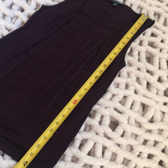 Banana Republic Tank Blouse XS - Purple/Eggplant - Picture 7 of 11